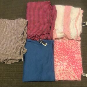 GAP Pink and Red Scarves & Wraps Collection